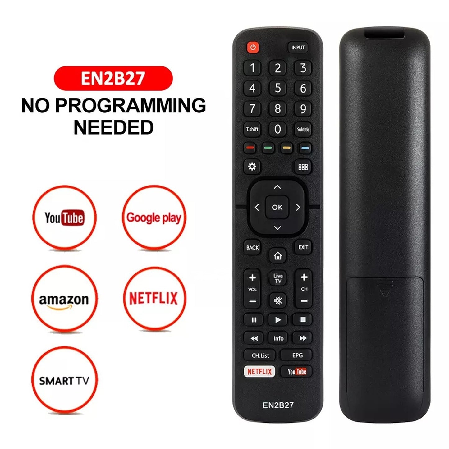 For Hisense TV Remote Control EN2B27 OEM Universal RC3394402/01 3139 238