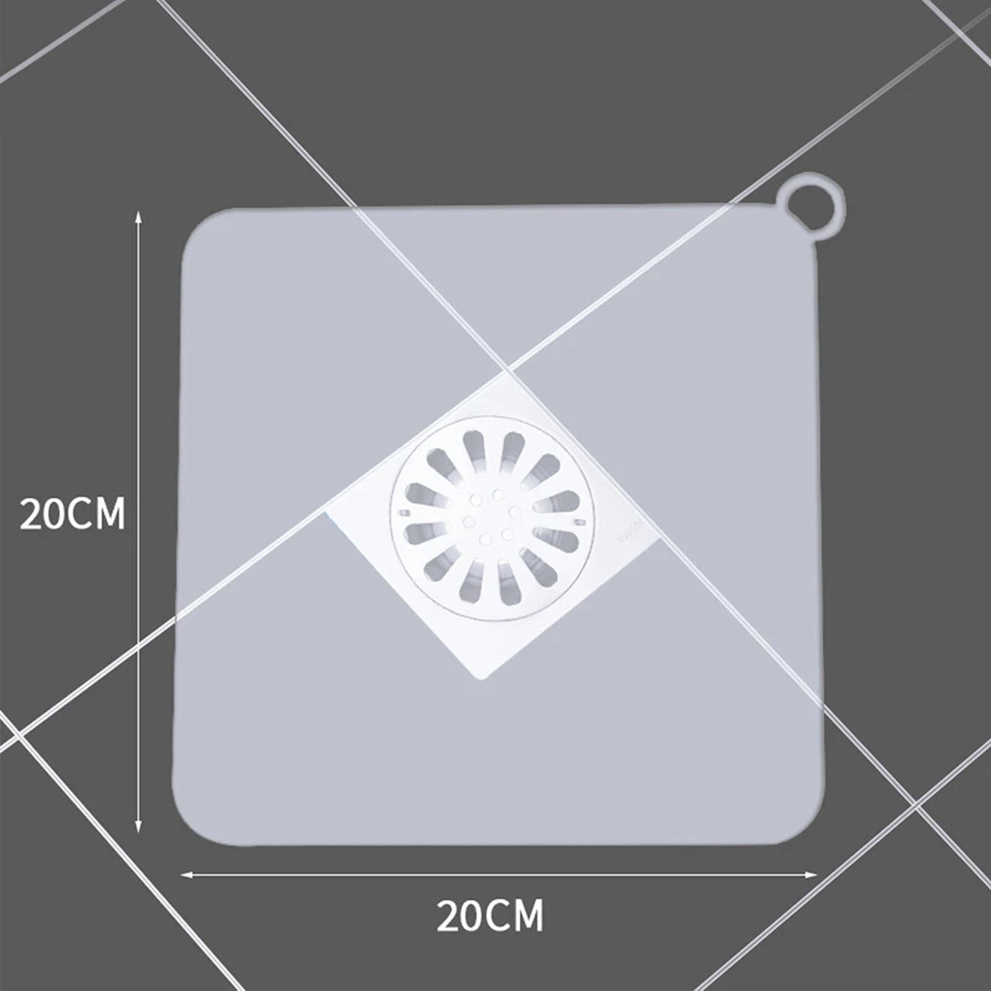 Silicone Drain Sealing Cover for Bathroom and Kitchen