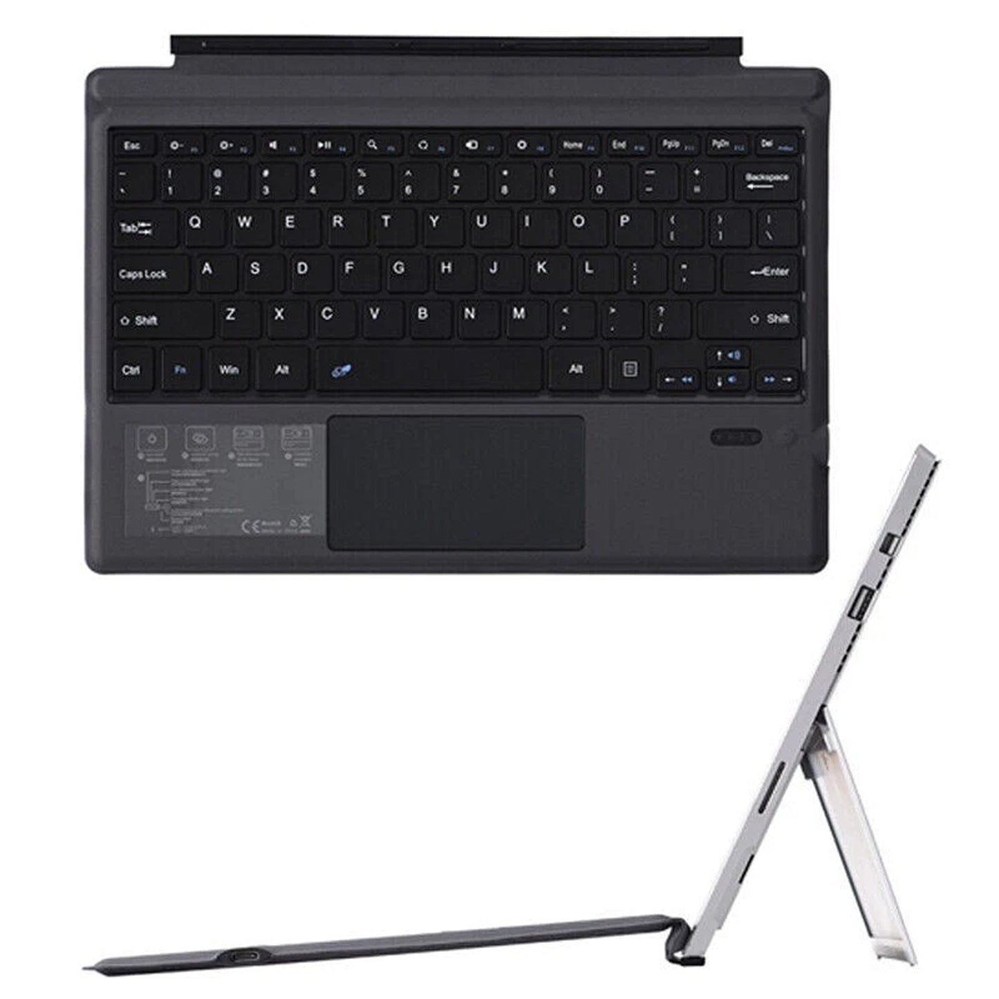 Wireless Backlit Keyboard Cover for Surface Pro 4 5 6 7