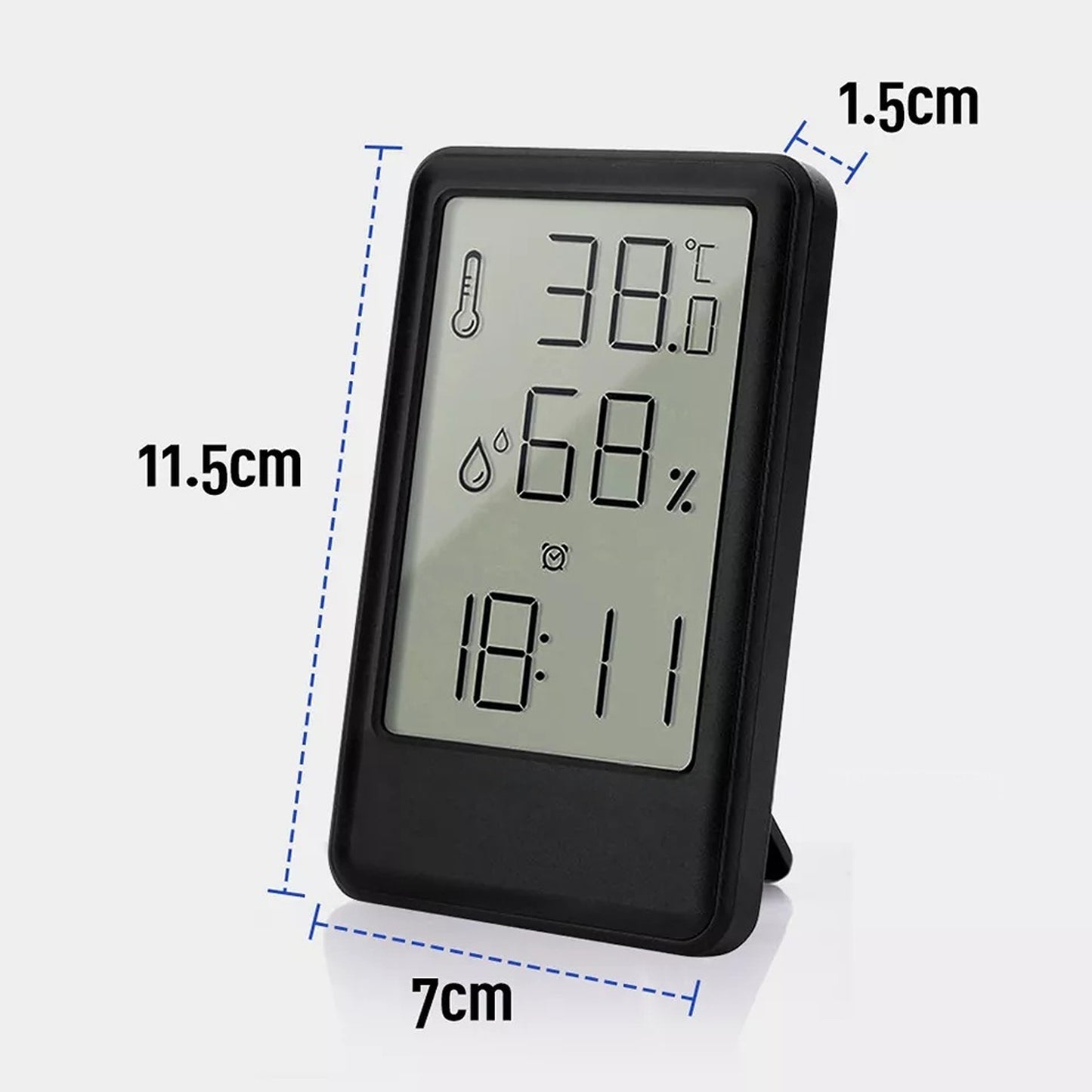 Digital Thermometer Humidity Meter Room Temperature Indoor LCD Hygrometer