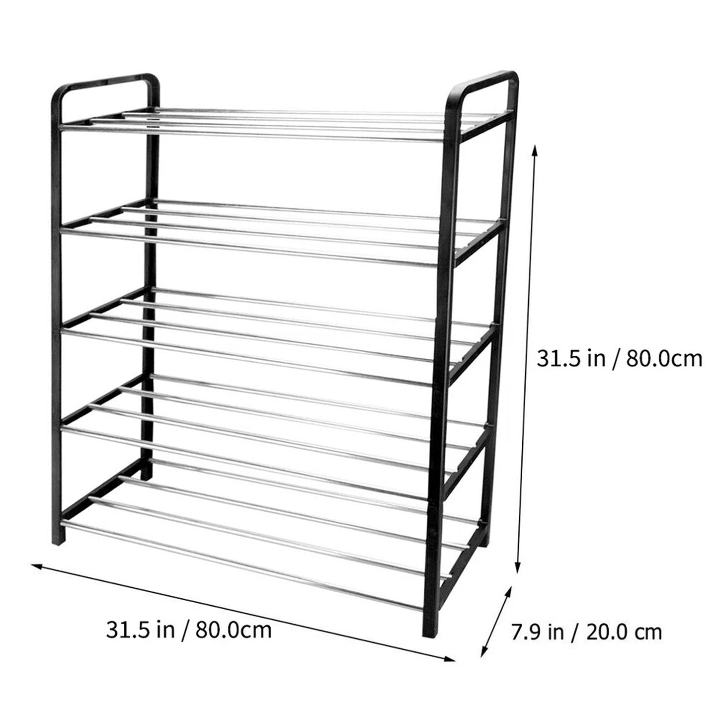 5 Tier Layer Shoe Storage Rack for Home Organization