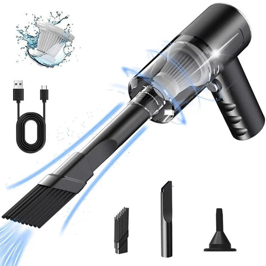 Cordless Vacuum and Air Duster for Car Interior Cleaning