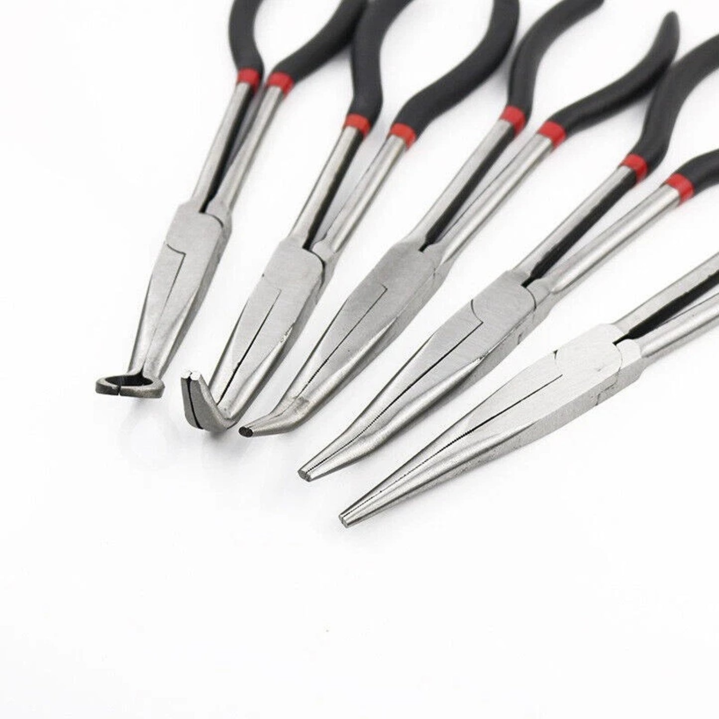 5 Piece 11 Inch Long Reach Pliers Set