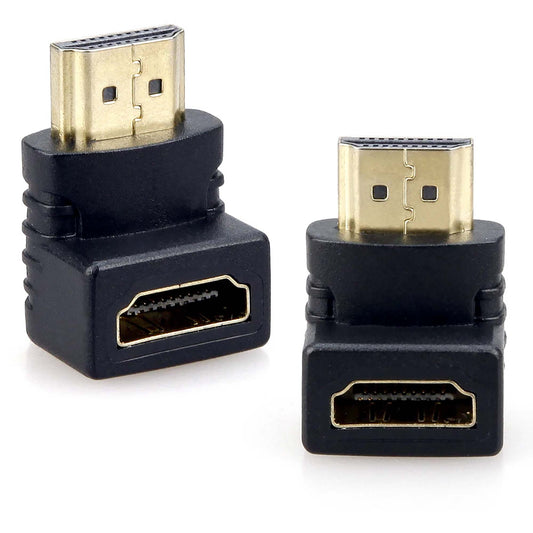 HDMI Right Angle Male to Female Connector