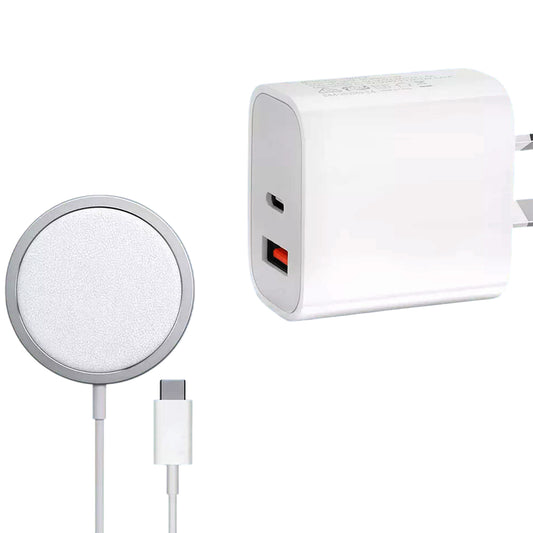 Fast USB C Charging Pad for iPhone 16 15 14 13 12 MagSafe