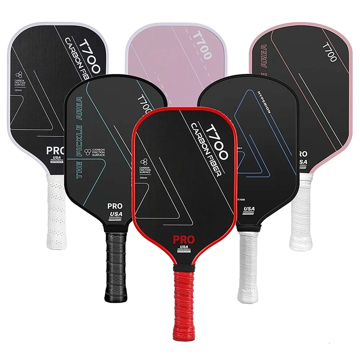 T700 Pickleball Paddle Graphite Carbon Fiber Sports Racket