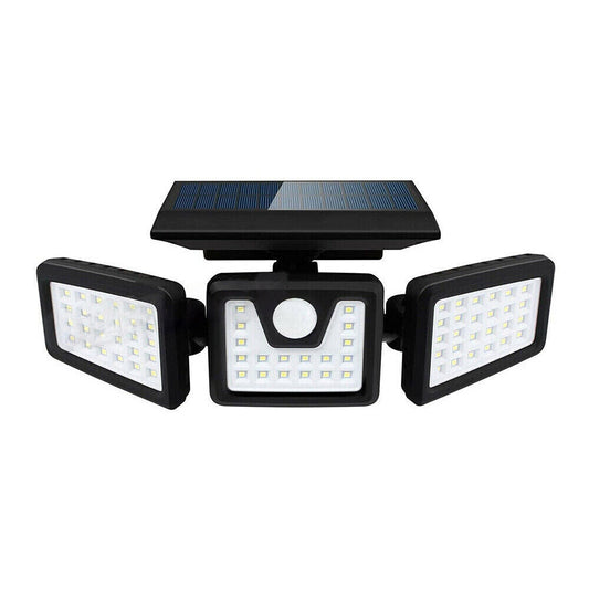3 Head Solar Motion Sensor Light Outdoor