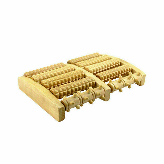 Acupressure Tool Wooden Foot Massage Roller