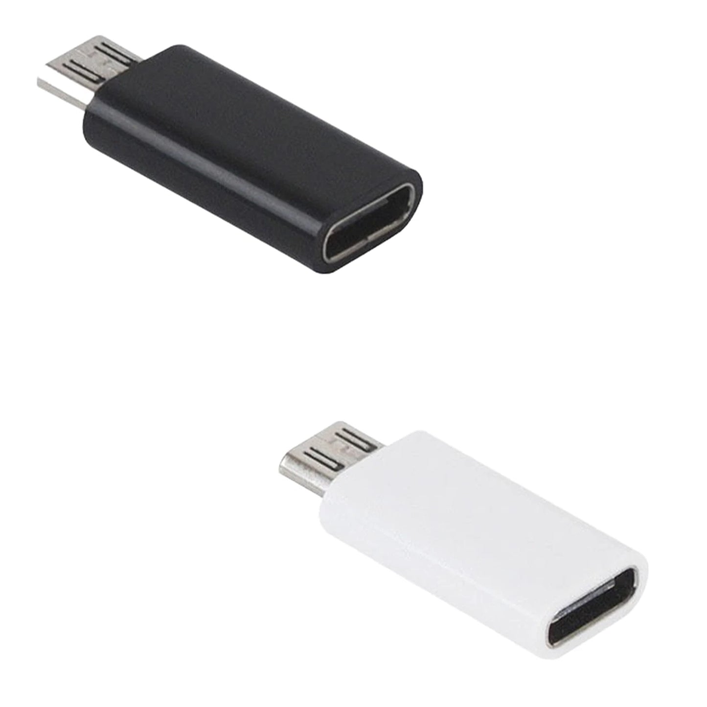USB Type C Female to Micro USB Male Adapter Connector for Android Phones