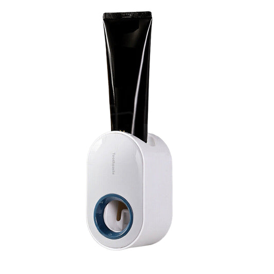 Wall Mounted Toothbrush Holder Automatic Toothpaste Dispenser