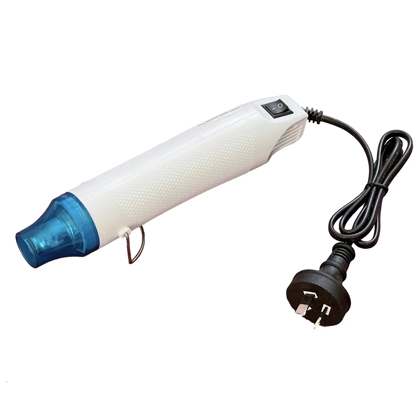 300W Electric Hot Air Gun For Crafts Epoxy Resin Shrink Wrap Vinyl - White
