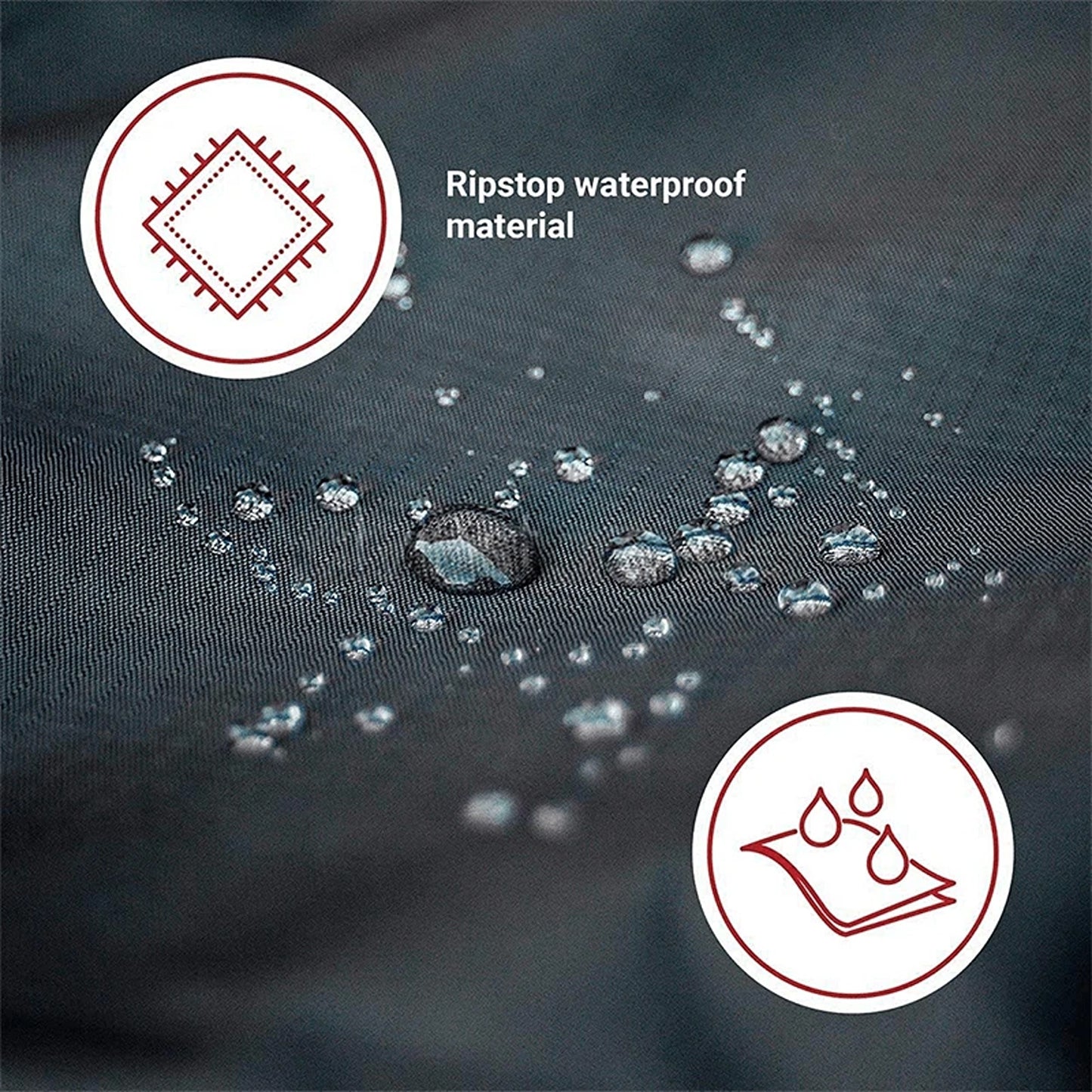 Durable Waterproof Bike Cover for One Bicycle Outdoor Use