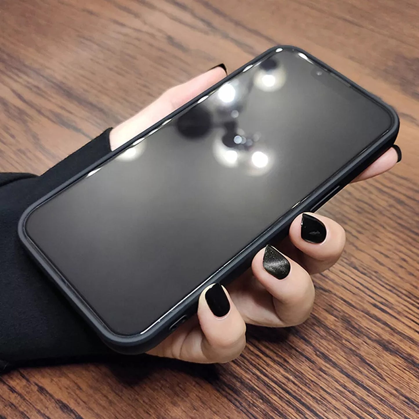 Magnetic Shockproof Case for iPhone 16 15 14 13 12 11 Pro Max Plus - Black