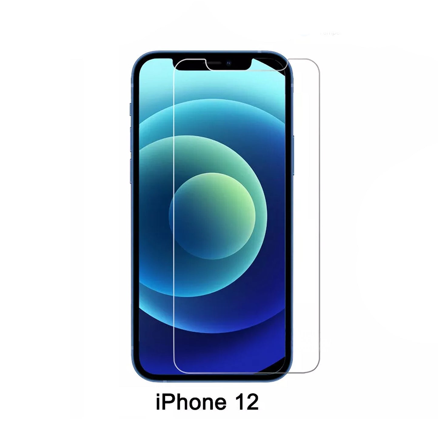 2x Tempered Glass Screen Protector for iPhone SE 6 7 8 X XR XS 11 12 13 14 15 16 Pro Max Plus